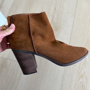 BP Brown Suede Ankle Boots